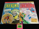 Adventures Into The Unknown #156 & 161 Silver Age Acg