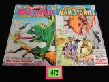 Star Spangled War Stories #117 & 118 Silver Age Dc Dinosaur Covers