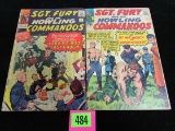 Sgt. Fury #4 & 5 Early Silver Age Marvel Comics