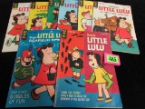 Lot (8) Silver Age Little Lulu Gold Key Comics