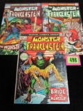Frankenstein #2, 3, 5 Marvel Bronze Age