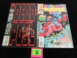 Deadpool #1 (1993) & Baby's First Deadpool Book #1 (1998)