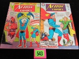 Action Comics #330 & 354 Dc Silver Age