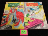 Detective Comics #280 & 288 (1960) Early Silver Age Batman