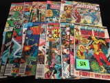 Mixed Lot (20) Dc & Marvel Comics Jla, Daredevil, She-hulk & More