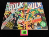 Incredible Hulk #138 & 142 Late Silver Age Marvel