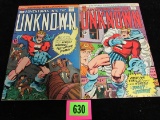 Adventures Into The Unknown #166 & 167 Silver Age Acg