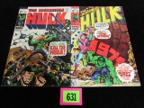 Incredible Hulk #120 & 135 (late Silver Age) Marvel