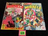 Mister Miracle #7 & 8 Dc Early Bronze Age