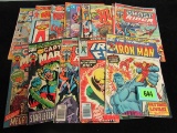 Mixed Lot (20) Dc & Marvel Comics Iron Man, Shazam, & More