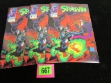 (3) Spawn #1 (1992) Image Comics Key 1st Issue