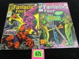Fantastic Four #37 & 76 Silver Age Marvel