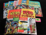 Lot (17) 1990's Ec Weird Science Reprints