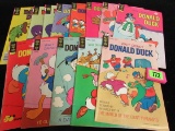 Lot (13) Silver/ Bronze Age Gold Key Donald Duck Comics