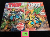 Thor #177 & 178 Silver Age Marvel