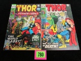 Thor #187 & 189 Silver Age Marvel