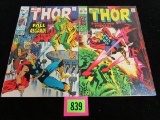 Thor #161 & 175 Silver Age Marvel