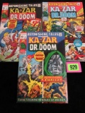 Astonishing Tales #4, 5, 6 Doctor Doom/ Ka-zar