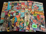 Mixed Lot (20) Dc & Marvel Comics Shadow, Invaders, She-hulk & More
