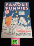 Famous Funnies #54 (1939) Golden Age Buck Rogers Story