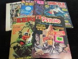 (6) 1970's Bronze Age Horror/ Sci-fi Magazines