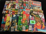 Mixed Lot (20) Dc & Marvel Comics Ghost Rider, Man-thing & More