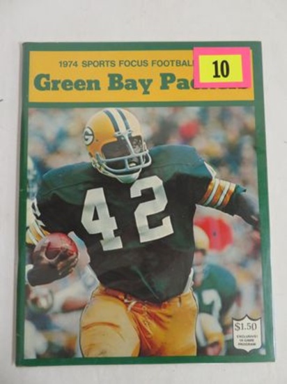 1974 Sports Focus Football Green Bay Packers