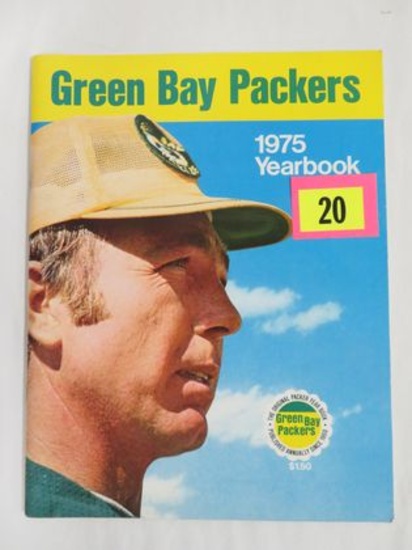 Official Green Bay Packers 1975 Yearbook