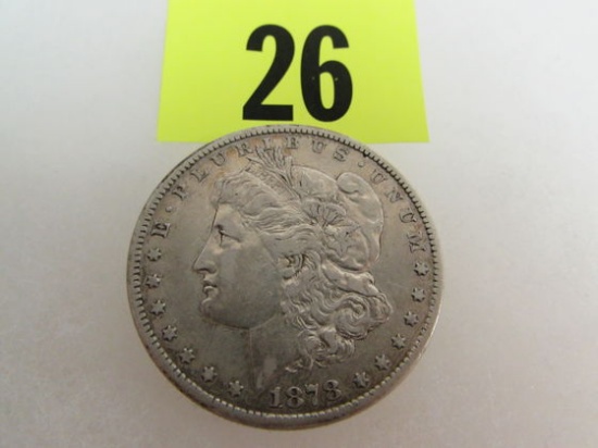 1878-cc Morgan Silver Dollar Carson City
