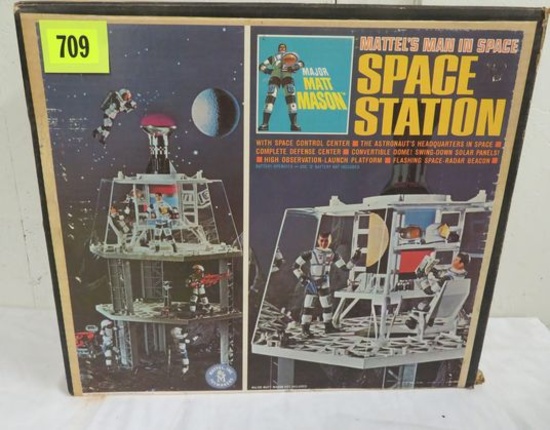 Vintage 1966 Mattel Major Matt Mason Man In Space Space Station