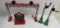 Lionel Standard Gauge Pre-War Lot, Inc. 440N Signal Bridge 440C Panel Board, and Semiphores