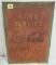 Early Coca-Cola Coke Curb Service Embossed Metal Sign