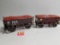 (2) Lionel/ MTH Standard Gauge Tin-Plate Ore Cars w/ Load