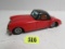 Vintage Bandai Japan MGA Mark II Tin Friction 1:24 Scale Car