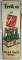 Antique 7-Up Soda Metal Bottle/ Six Pack Sign 17 x 53