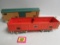 MTH/ American Flyer Tin Plate Standard Gauge Cars #4017 Gondola, #4018 Box Car