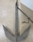 Antique Cast Iron Anchor w/ Ring and Arm