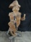 Excellent Carved Wood 6 Ft. Tall Ship's Figurehead of a Sailor