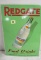 Redgate (England) Fruit Drink Metal Advertising Sign