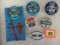 Collection of Vintage 1960s Nascar Pit / Particpant Badges - Pins