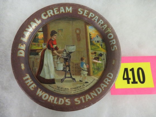 Antique DeLaval Cream Seperators Advertising Tip Tray