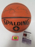 Julius Erving Dr. J Signed Spalding Official NBA Basketball w/ JSA COA