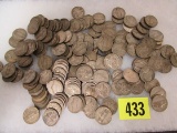 Huge Lot (160+) War-Time Jefferson Nickels (35% Silver)