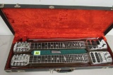 Outstanding 1960's-70's Fender Double Neck Lap Steel 8 String Guitar in Orig. Case