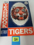 1964 Detroit Tigers Yearbook with 13 Signatures