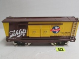 MTH Standard Gauge Tin-Plate Schlitz Beer Box Car #92140