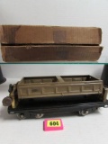 Lionel Pre-War Standard Gauge #218 Mojave Dump Car w/ Orig. Box