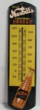 1936 Dated Nesbitt's Orange Soda Metal Advertising Thermometer 27