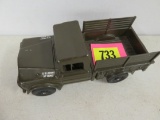 Banthrico US Army Jeep Promo Car with Rubber Wheels