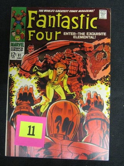 Fantastic Four #81 (1968) Silver Age Marvel